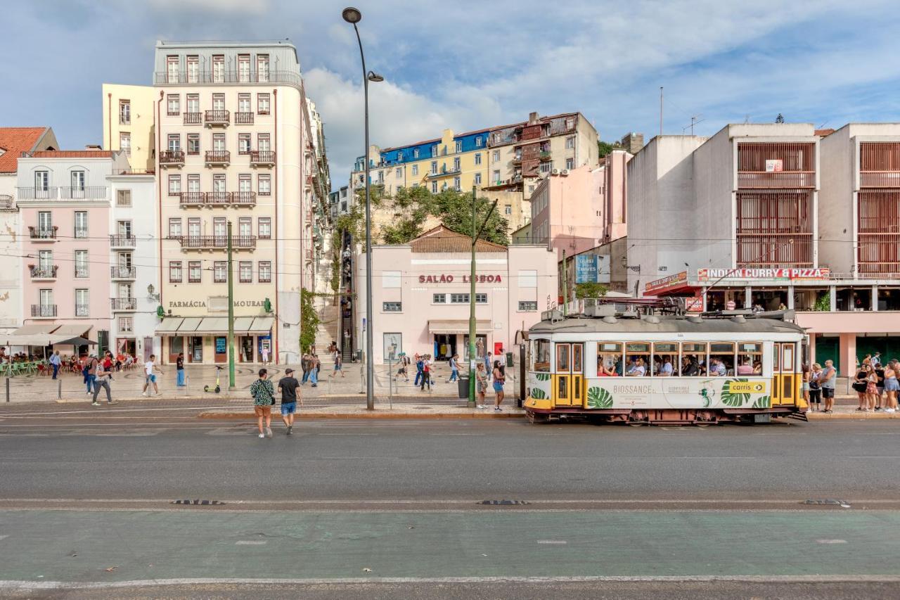 Ferienwohnung Mouraria Center Lissabon Exterior foto